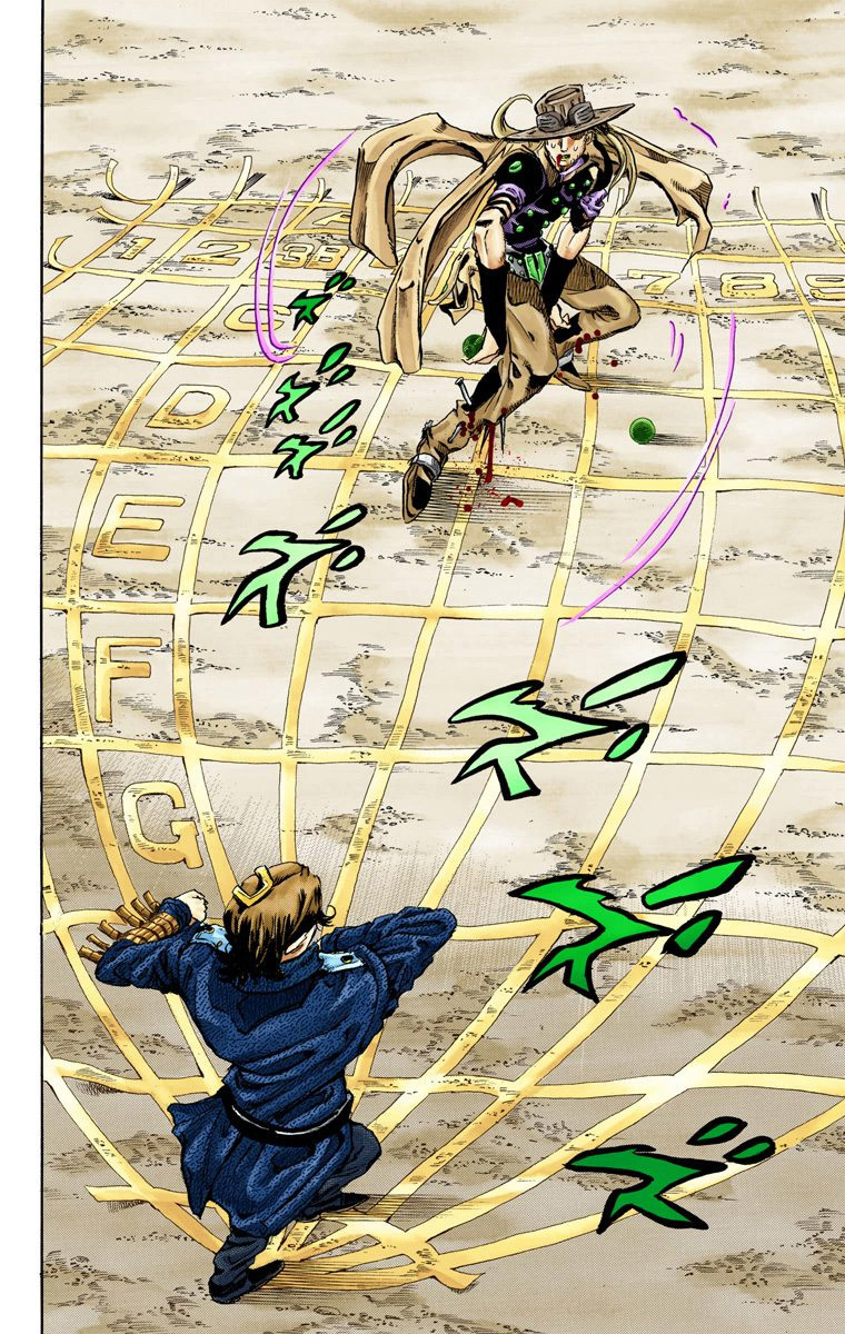 Read JoJo's Bizarre Adventure Part 7 Steel Ball Run Official Colored FR Manga Online