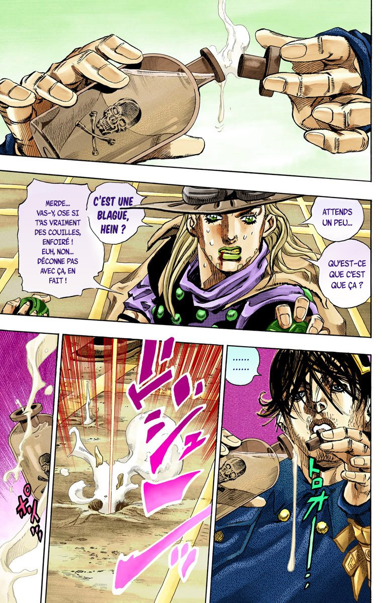 Read JoJo's Bizarre Adventure Part 7 Steel Ball Run Official Colored FR Manga Online