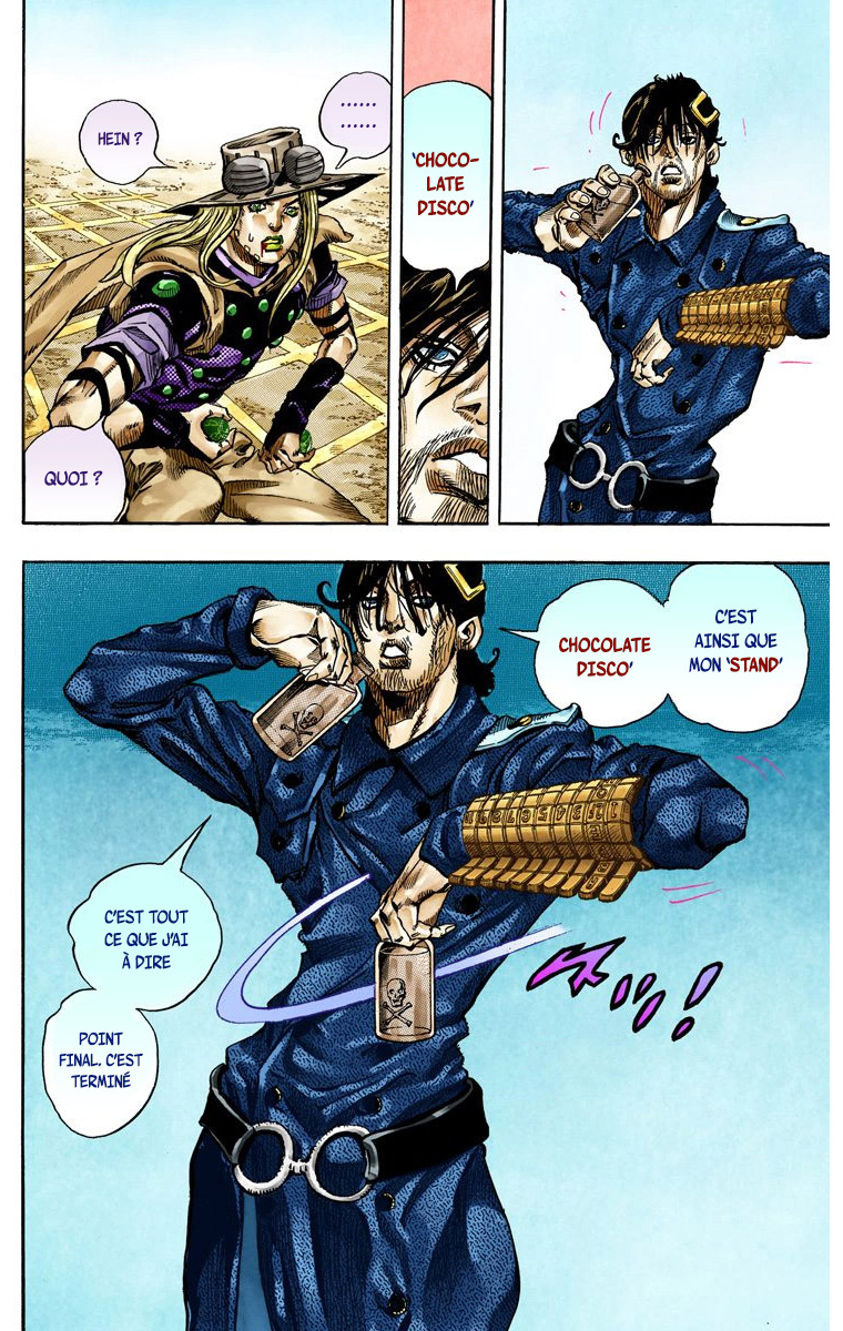Read JoJo's Bizarre Adventure Part 7 Steel Ball Run Official Colored FR Manga Online