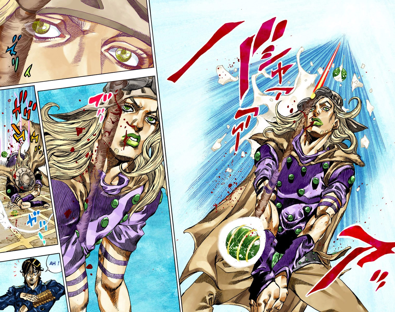 Read JoJo's Bizarre Adventure Part 7 Steel Ball Run Official Colored FR Manga Online