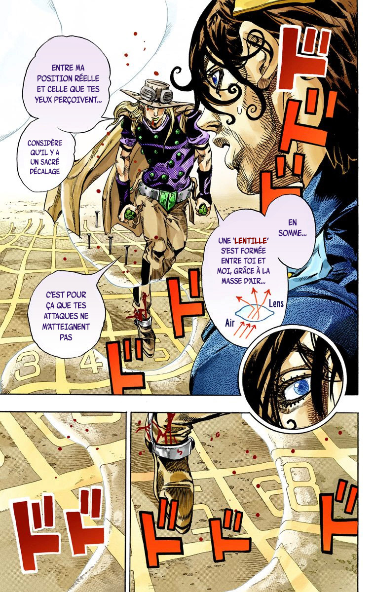 Read JoJo's Bizarre Adventure Part 7 Steel Ball Run Official Colored FR Manga Online