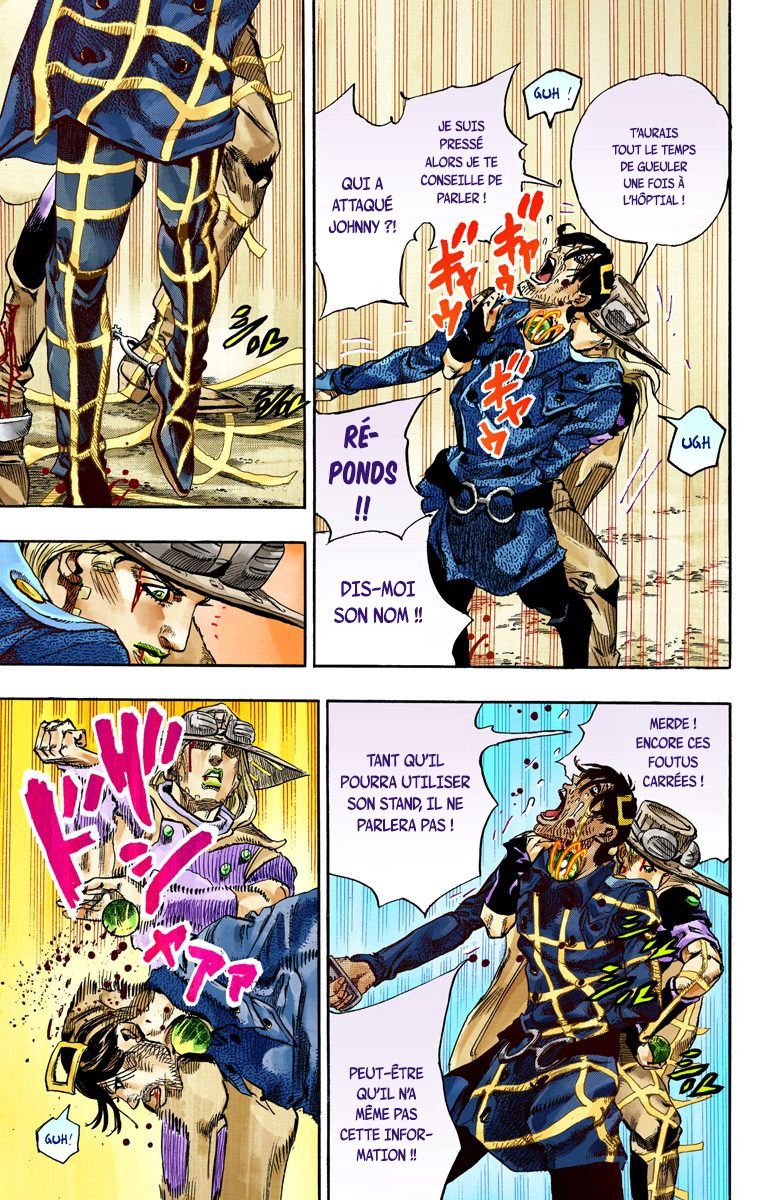 Read JoJo's Bizarre Adventure Part 7 Steel Ball Run Official Colored FR Manga Online