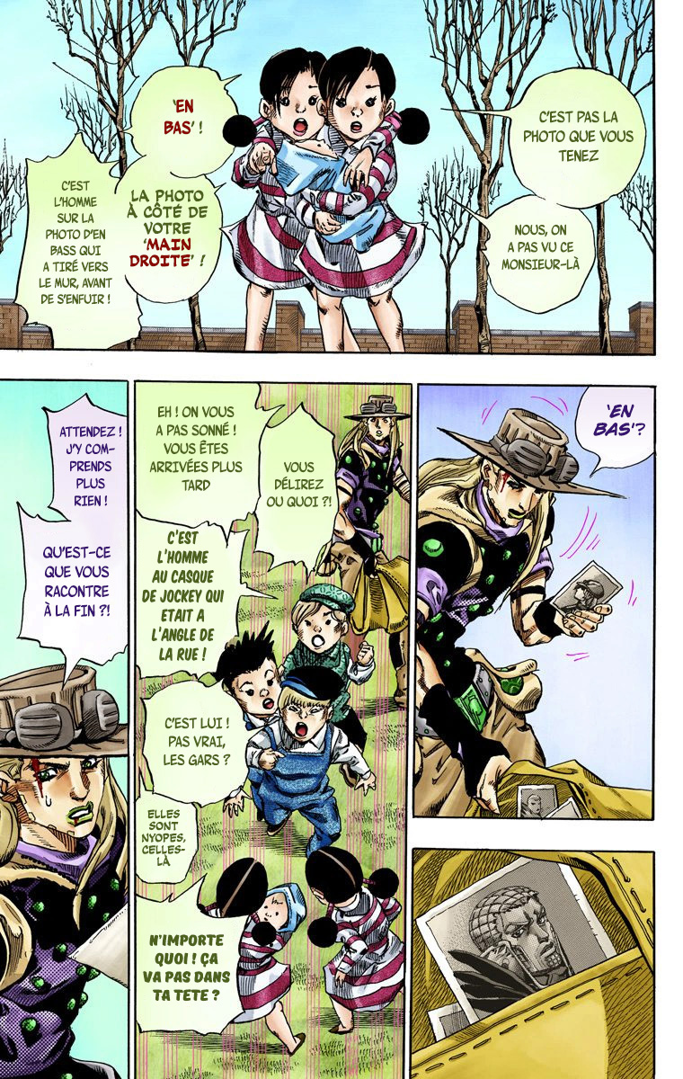 Read JoJo's Bizarre Adventure Part 7 Steel Ball Run Official Colored FR Manga Online