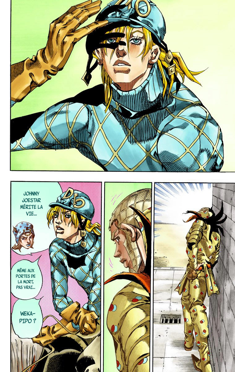 Read JoJo's Bizarre Adventure Part 7 Steel Ball Run Official Colored FR Manga Online