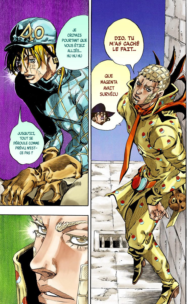 Read JoJo's Bizarre Adventure Part 7 Steel Ball Run Official Colored FR Manga Online