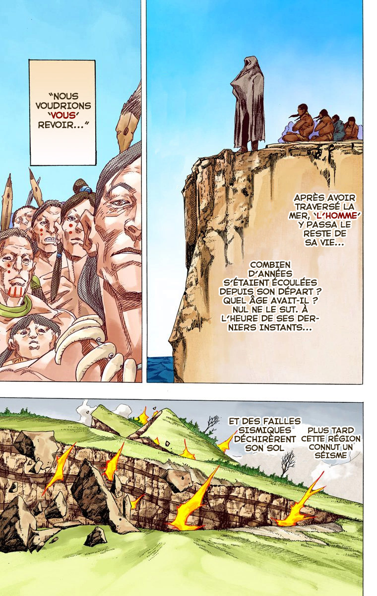 Read JoJo's Bizarre Adventure Part 7 Steel Ball Run Official Colored FR Manga Online