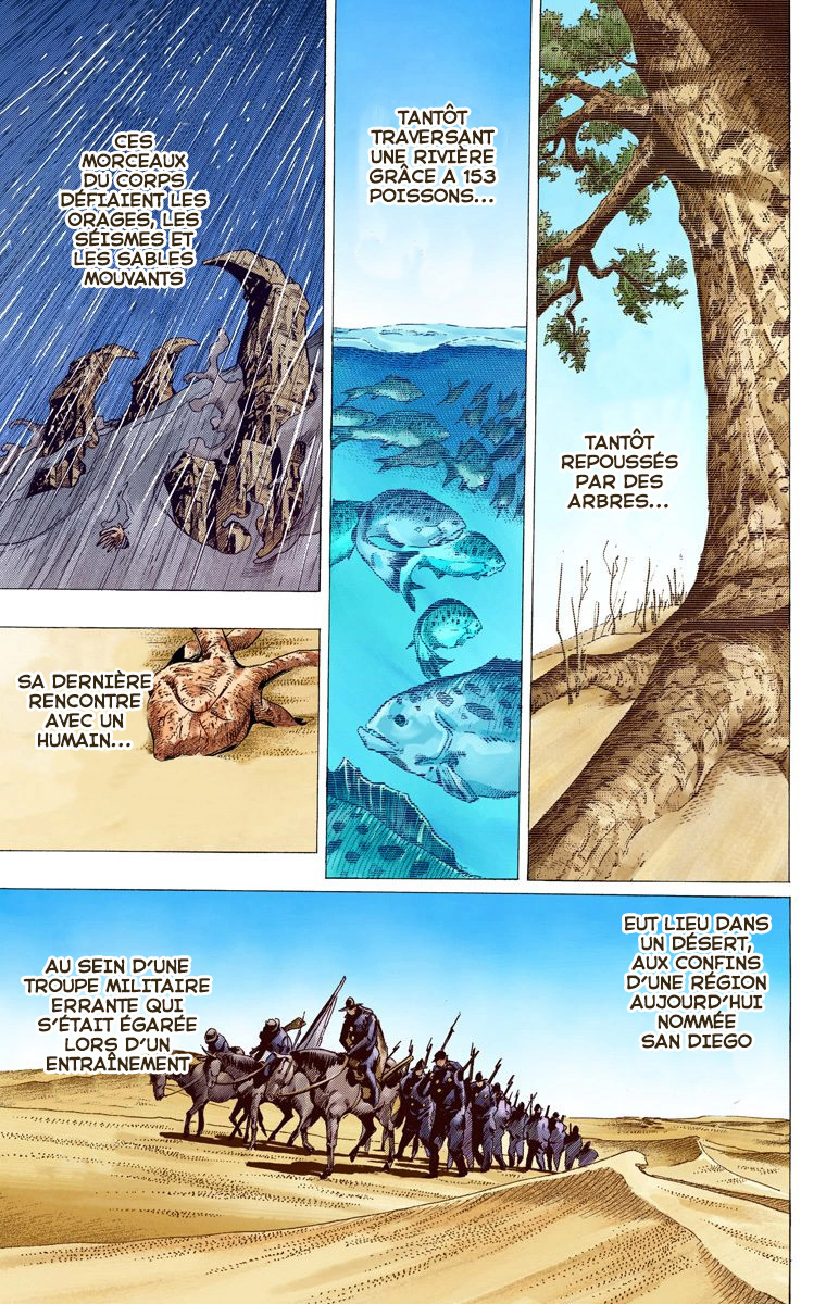 Read JoJo's Bizarre Adventure Part 7 Steel Ball Run Official Colored FR Manga Online