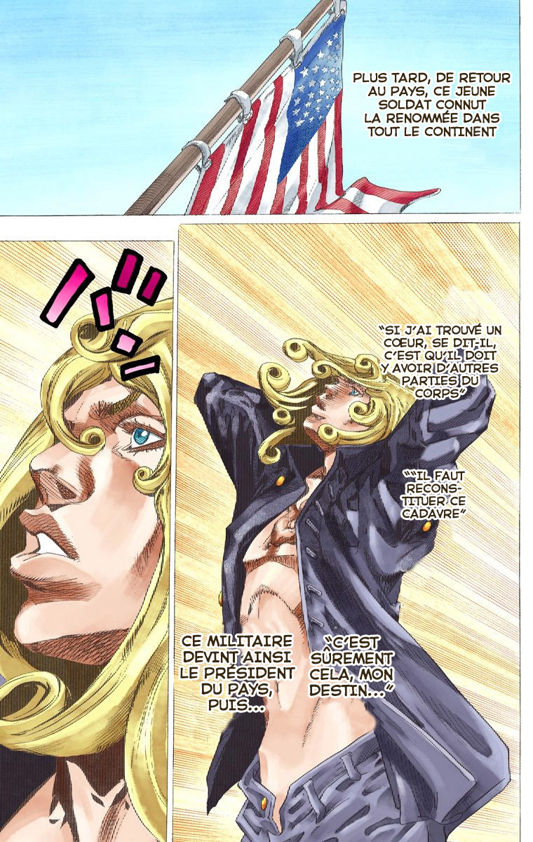 Read JoJo's Bizarre Adventure Part 7 Steel Ball Run Official Colored FR Manga Online