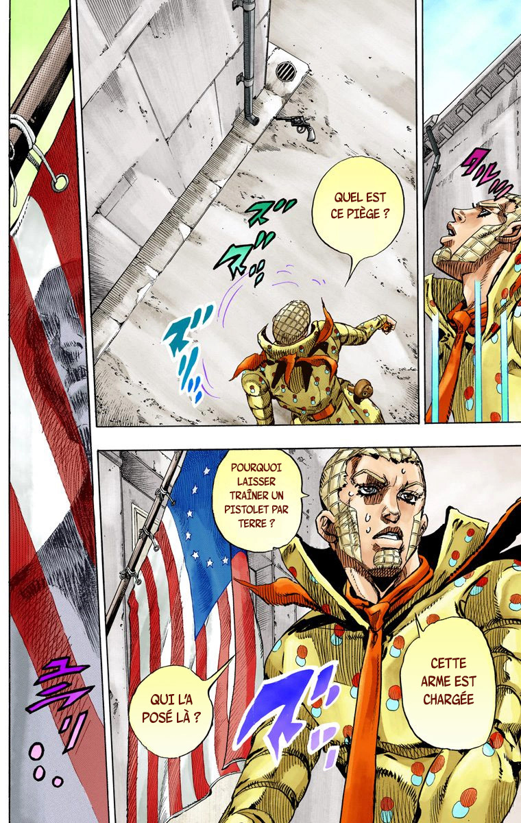 Read JoJo's Bizarre Adventure Part 7 Steel Ball Run Official Colored FR Manga Online