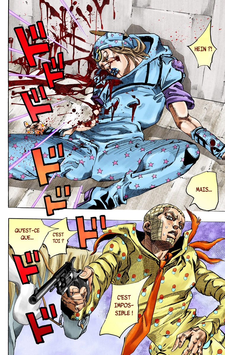 Read JoJo's Bizarre Adventure Part 7 Steel Ball Run Official Colored FR Manga Online