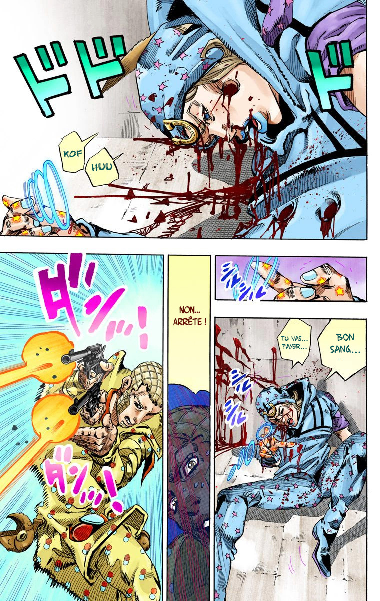 Read JoJo's Bizarre Adventure Part 7 Steel Ball Run Official Colored FR Manga Online