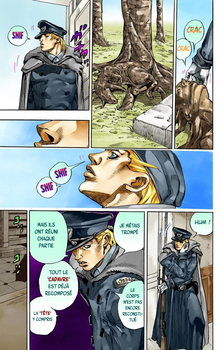 Read JoJo's Bizarre Adventure Part 7 Steel Ball Run Official Colored FR Manga Online