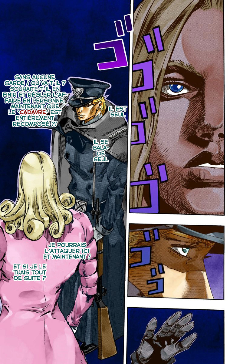 Read JoJo's Bizarre Adventure Part 7 Steel Ball Run Official Colored FR Manga Online