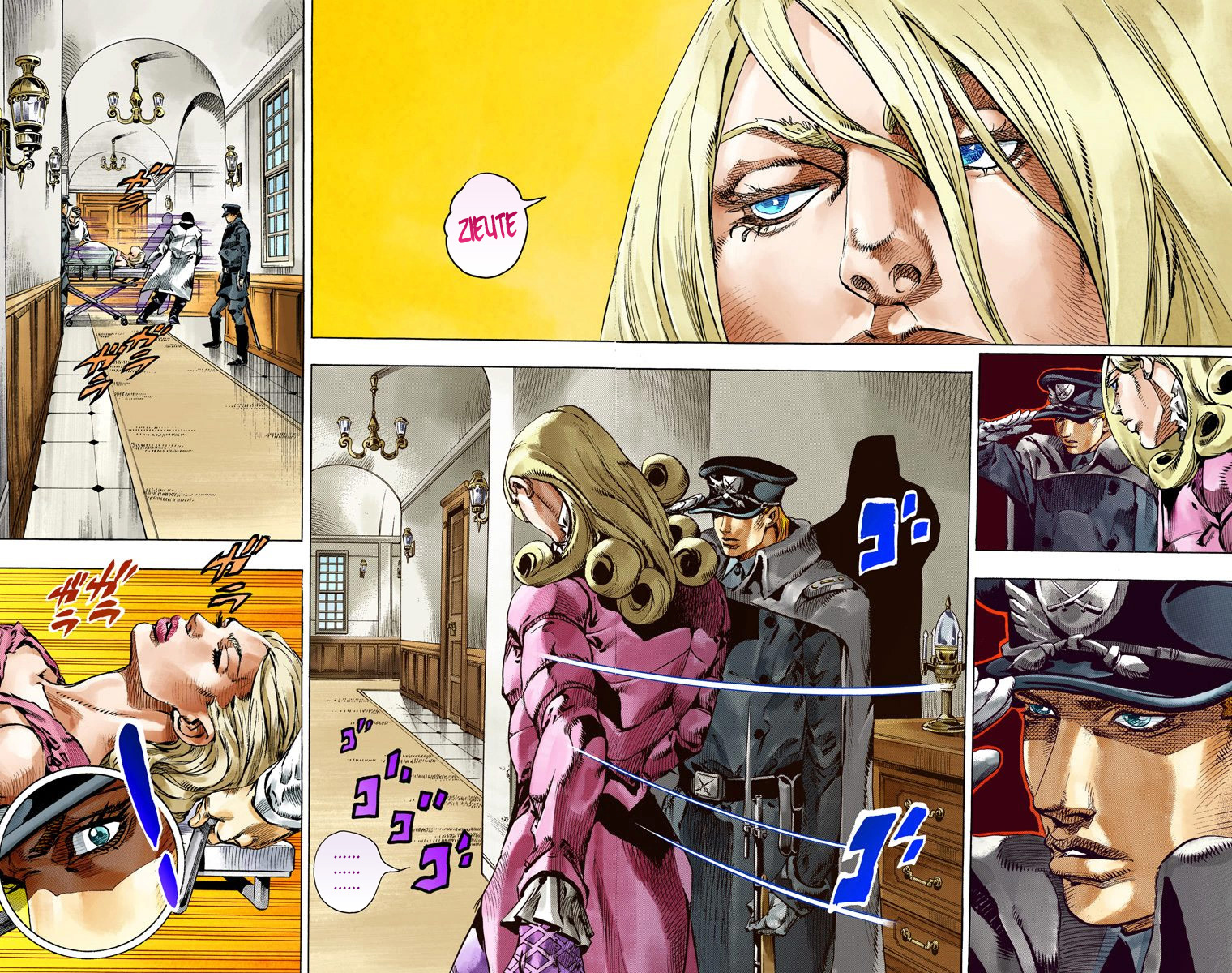 Read JoJo's Bizarre Adventure Part 7 Steel Ball Run Official Colored FR Manga Online