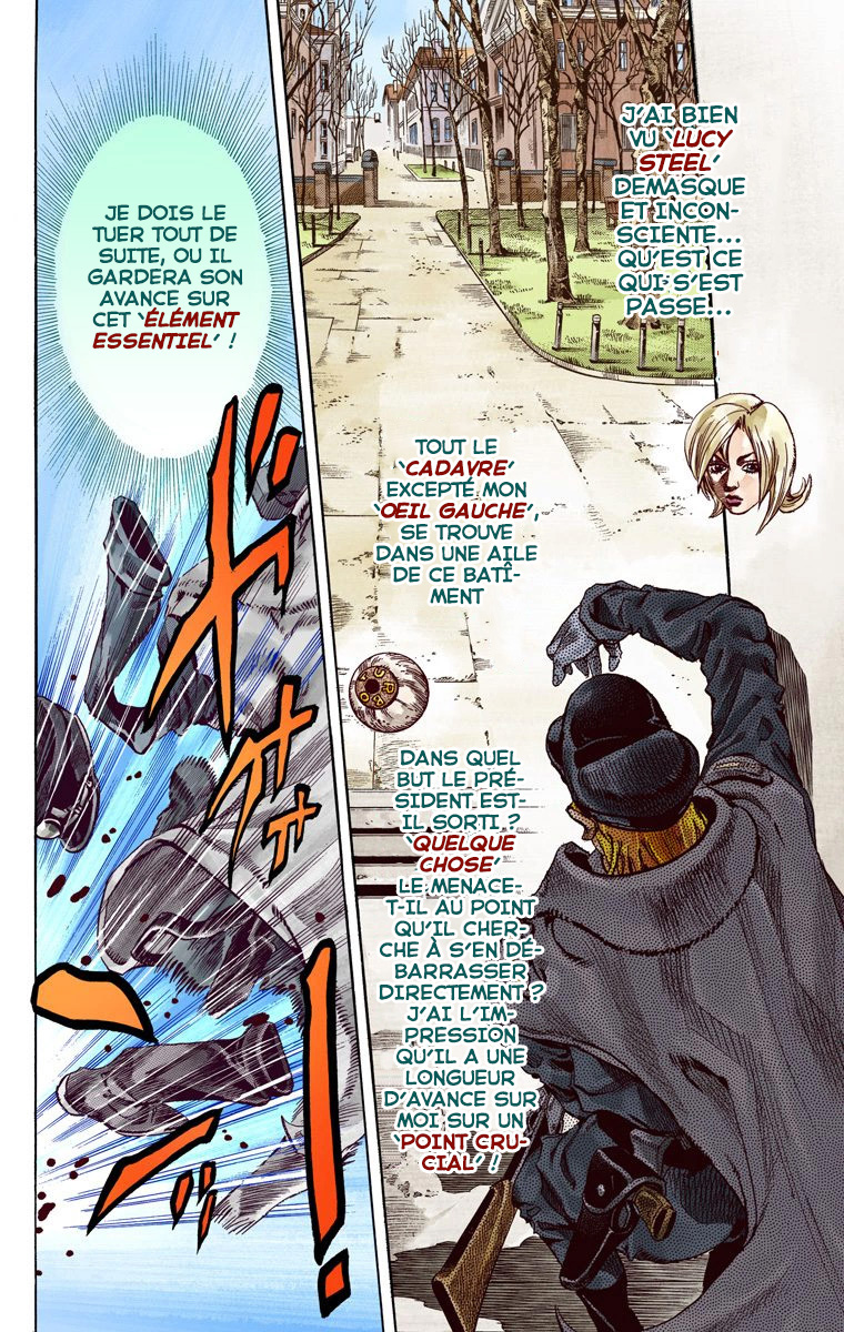 Read JoJo's Bizarre Adventure Part 7 Steel Ball Run Official Colored FR Manga Online
