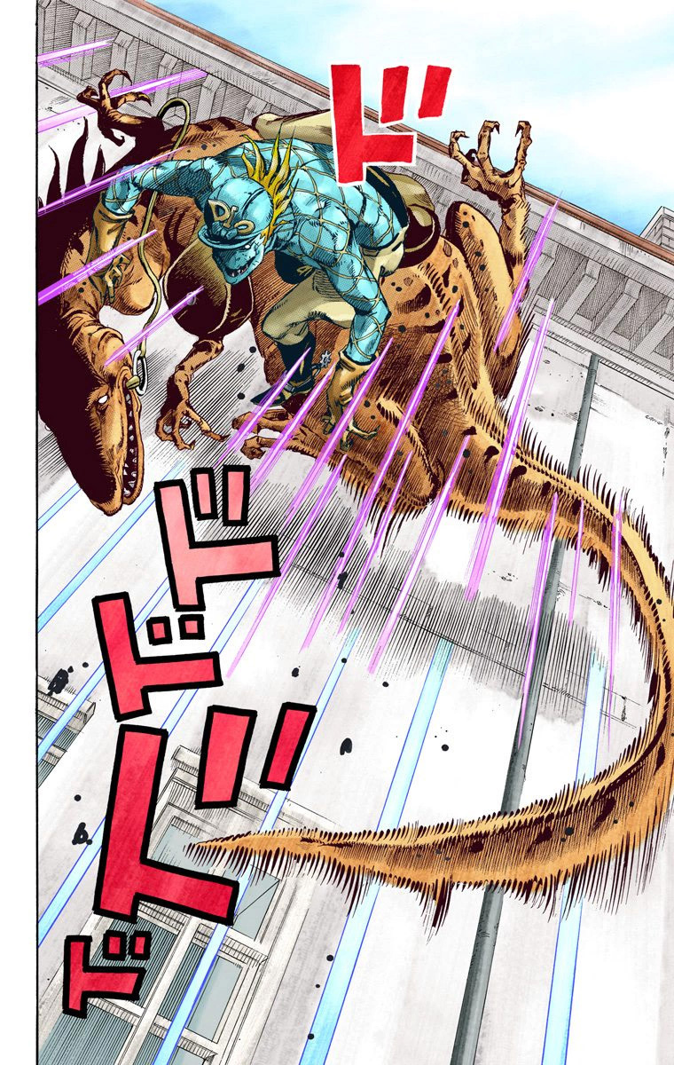 Read JoJo's Bizarre Adventure Part 7 Steel Ball Run Official Colored FR Manga Online
