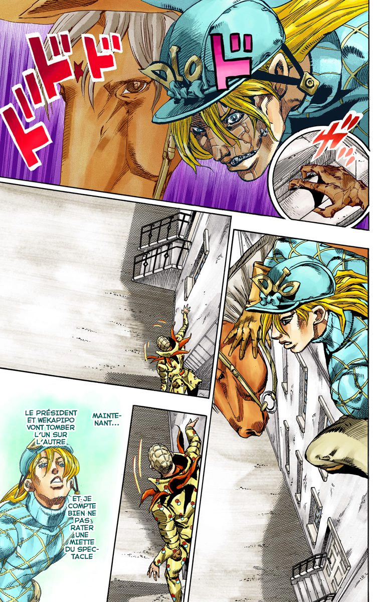 Read JoJo's Bizarre Adventure Part 7 Steel Ball Run Official Colored FR Manga Online
