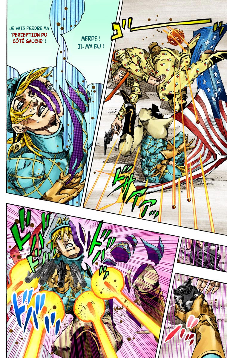 Read JoJo's Bizarre Adventure Part 7 Steel Ball Run Official Colored FR Manga Online