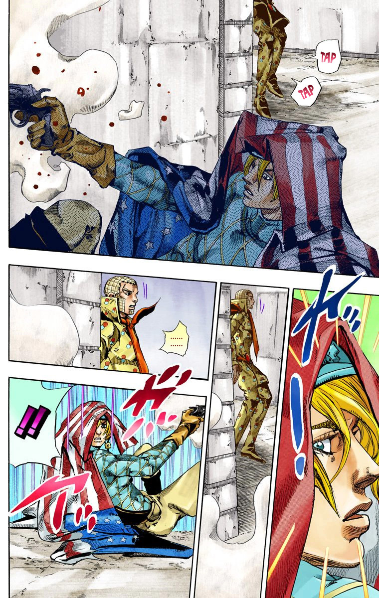 Read JoJo's Bizarre Adventure Part 7 Steel Ball Run Official Colored FR Manga Online
