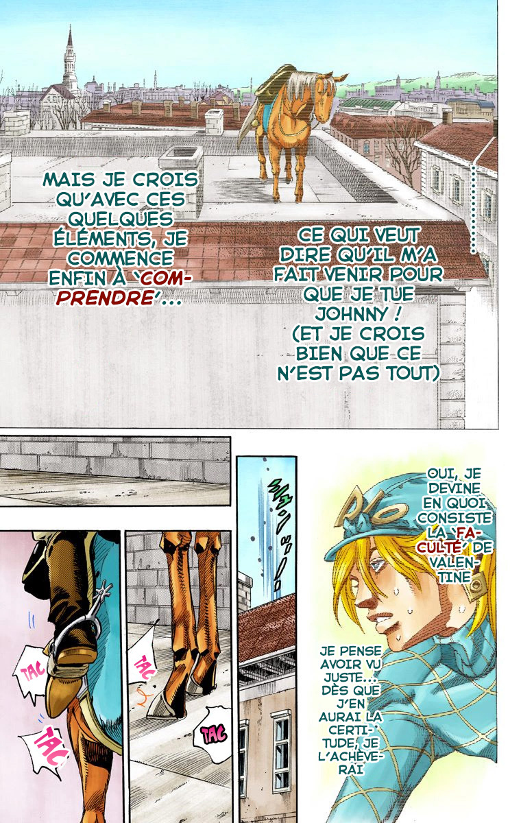 Read JoJo's Bizarre Adventure Part 7 Steel Ball Run Official Colored FR Manga Online