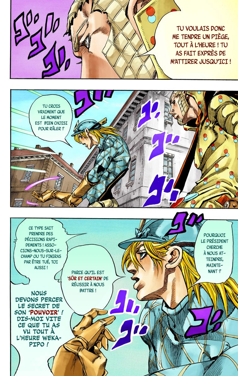 Read JoJo's Bizarre Adventure Part 7 Steel Ball Run Official Colored FR Manga Online