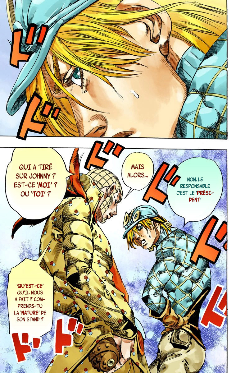 Read JoJo's Bizarre Adventure Part 7 Steel Ball Run Official Colored FR Manga Online