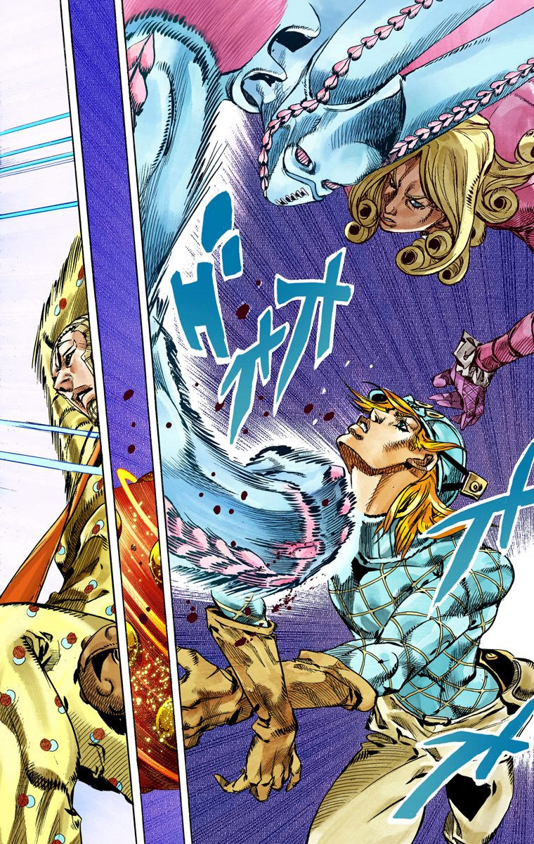 Read JoJo's Bizarre Adventure Part 7 Steel Ball Run Official Colored FR Manga Online
