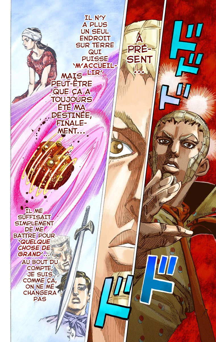 Read JoJo's Bizarre Adventure Part 7 Steel Ball Run Official Colored FR Manga Online