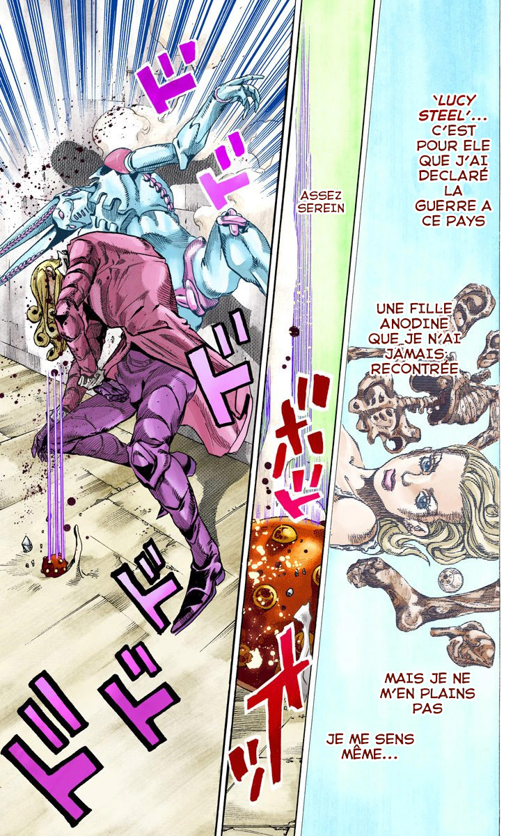 Read JoJo's Bizarre Adventure Part 7 Steel Ball Run Official Colored FR Manga Online