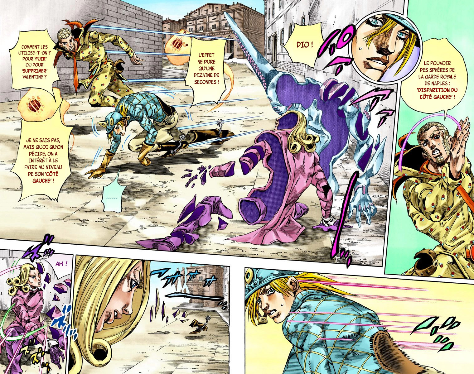 Read JoJo's Bizarre Adventure Part 7 Steel Ball Run Official Colored FR Manga Online