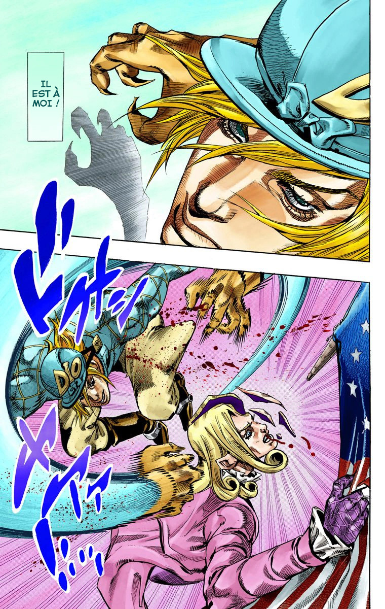Read JoJo's Bizarre Adventure Part 7 Steel Ball Run Official Colored FR Manga Online