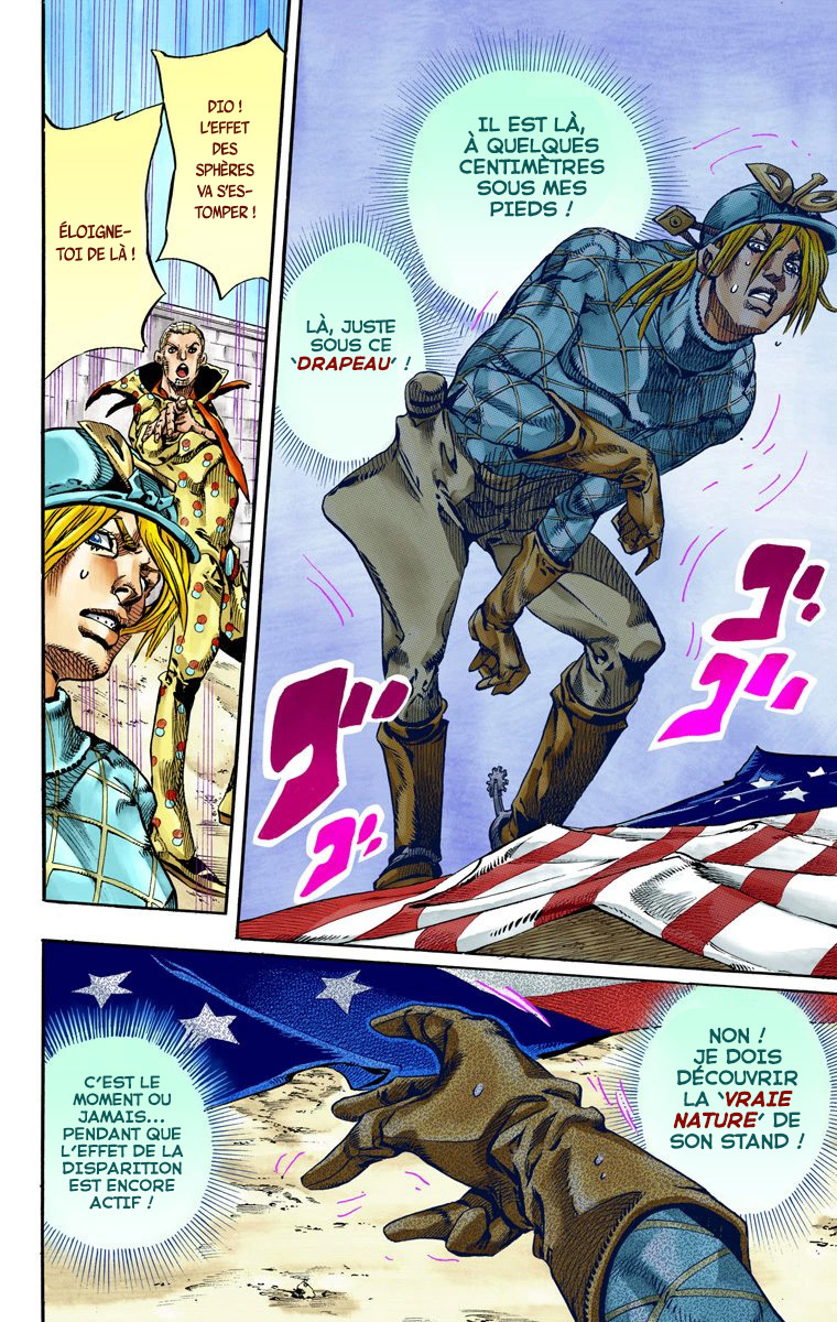 Read JoJo's Bizarre Adventure Part 7 Steel Ball Run Official Colored FR Manga Online