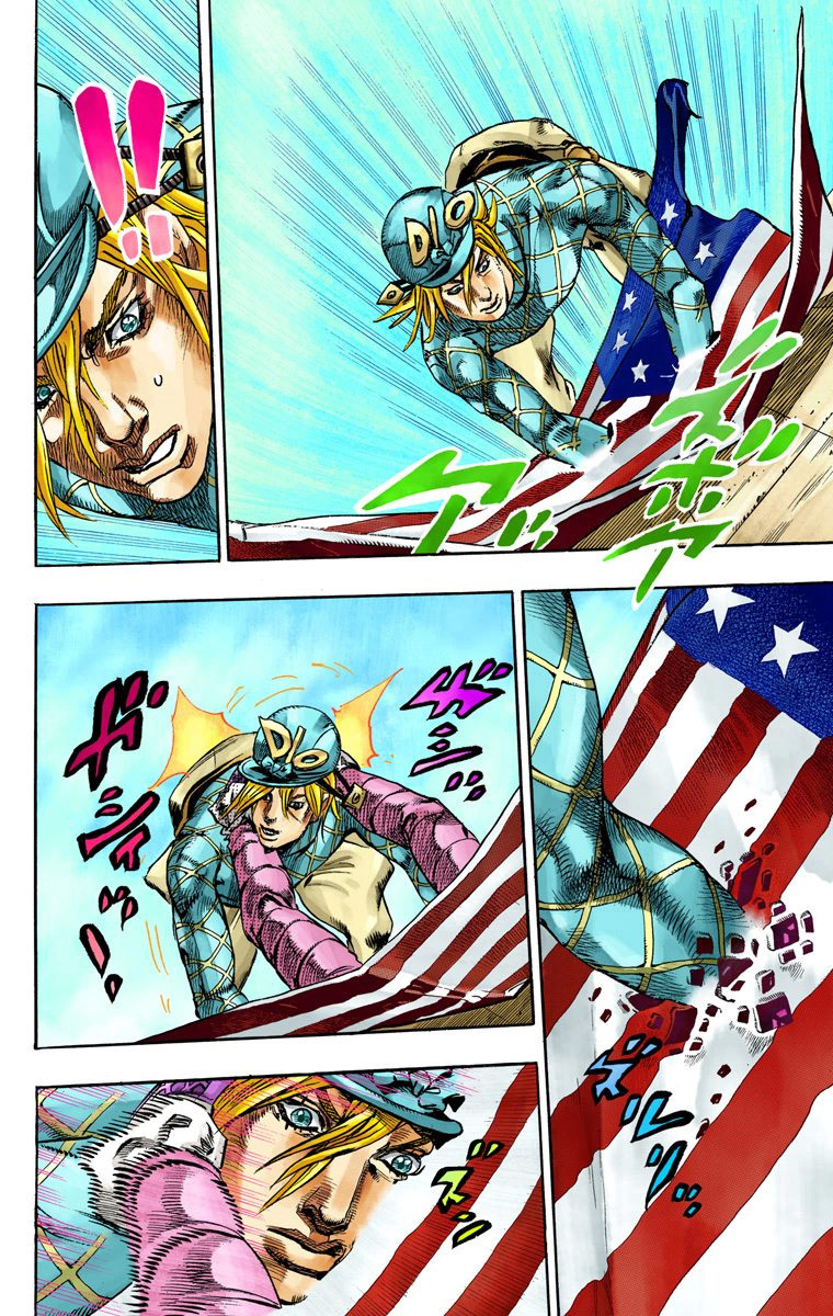 Read JoJo's Bizarre Adventure Part 7 Steel Ball Run Official Colored FR Manga Online