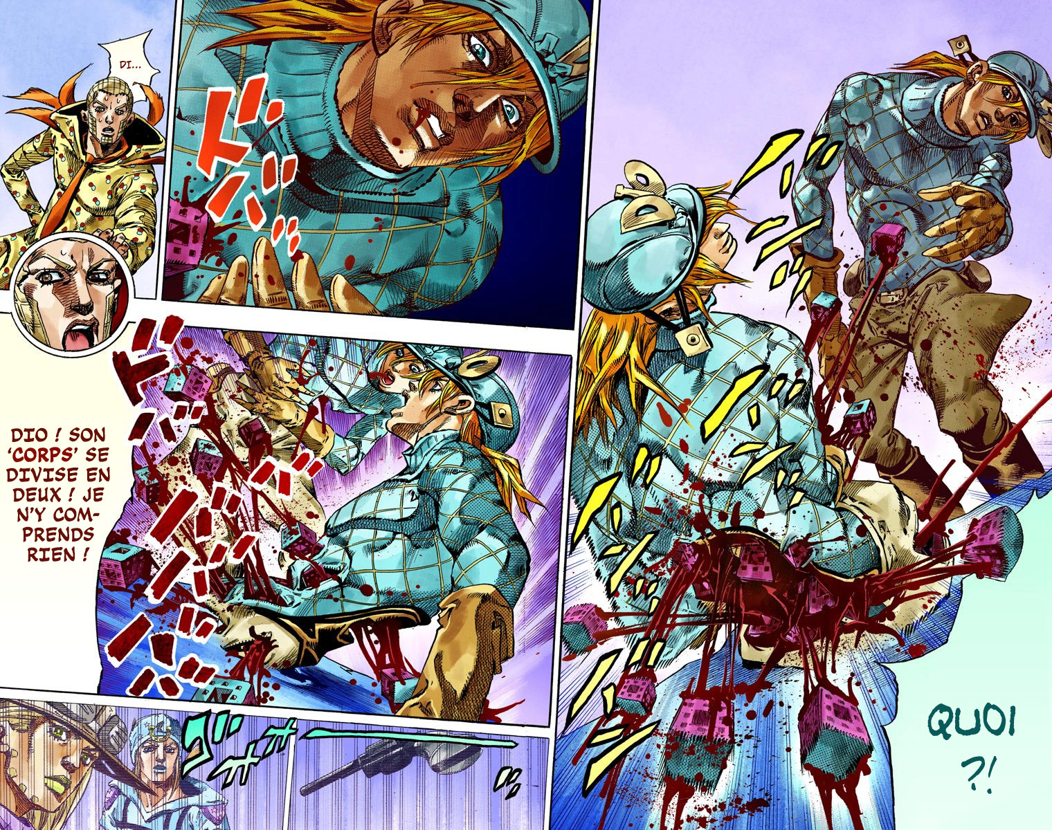 Read JoJo's Bizarre Adventure Part 7 Steel Ball Run Official Colored FR Manga Online