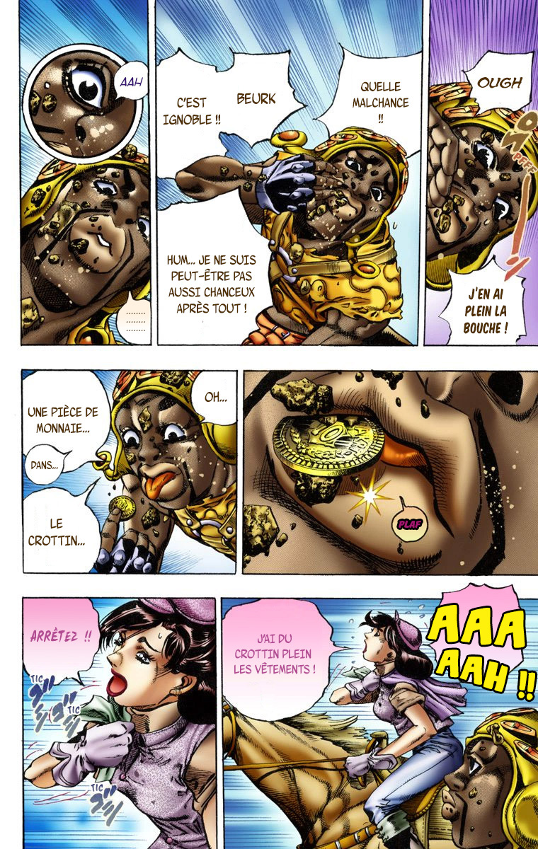 Read JoJo's Bizarre Adventure Part 7 Steel Ball Run Official Colored FR Manga Online
