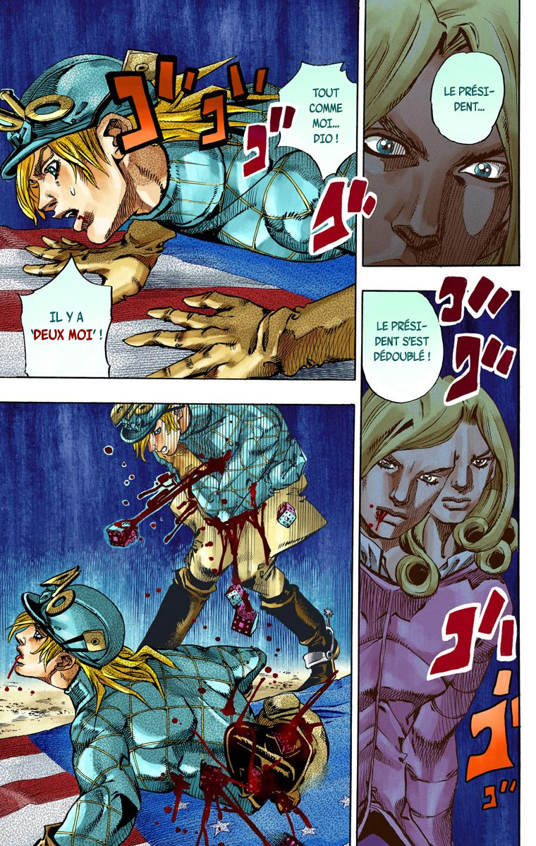 Read JoJo's Bizarre Adventure Part 7 Steel Ball Run Official Colored FR Manga Online