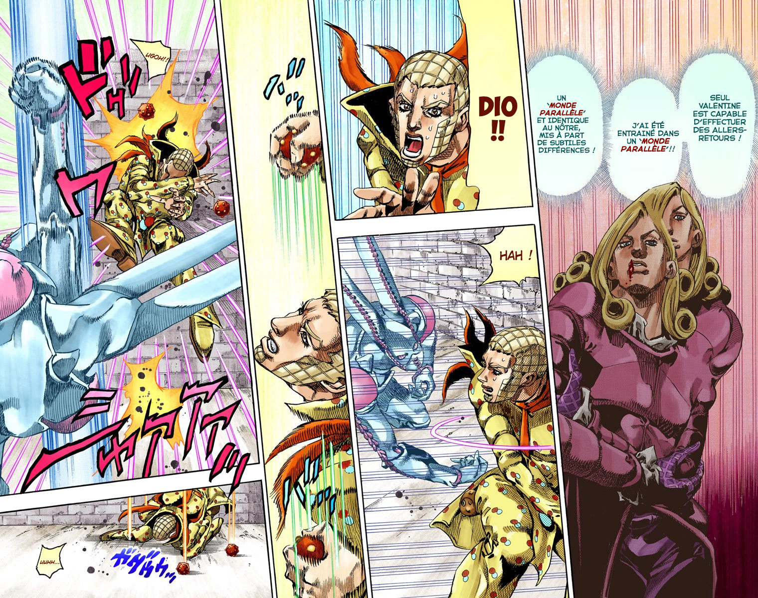 Read JoJo's Bizarre Adventure Part 7 Steel Ball Run Official Colored FR Manga Online