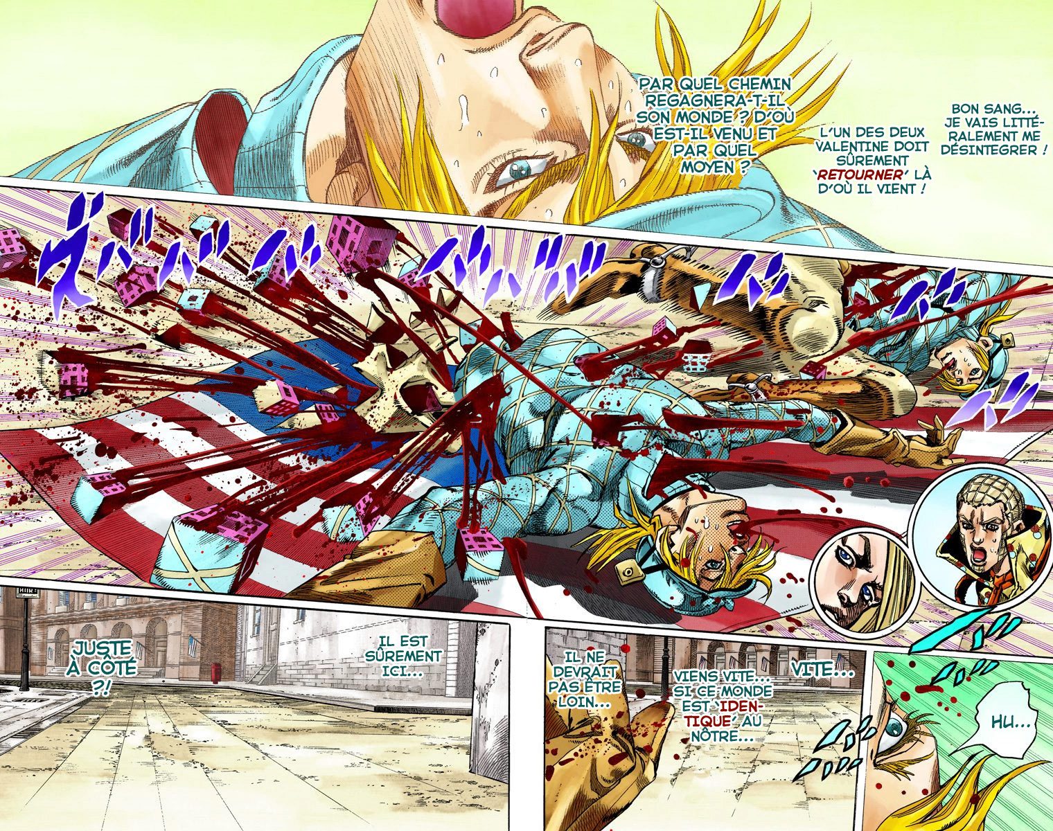 Read JoJo's Bizarre Adventure Part 7 Steel Ball Run Official Colored FR Manga Online