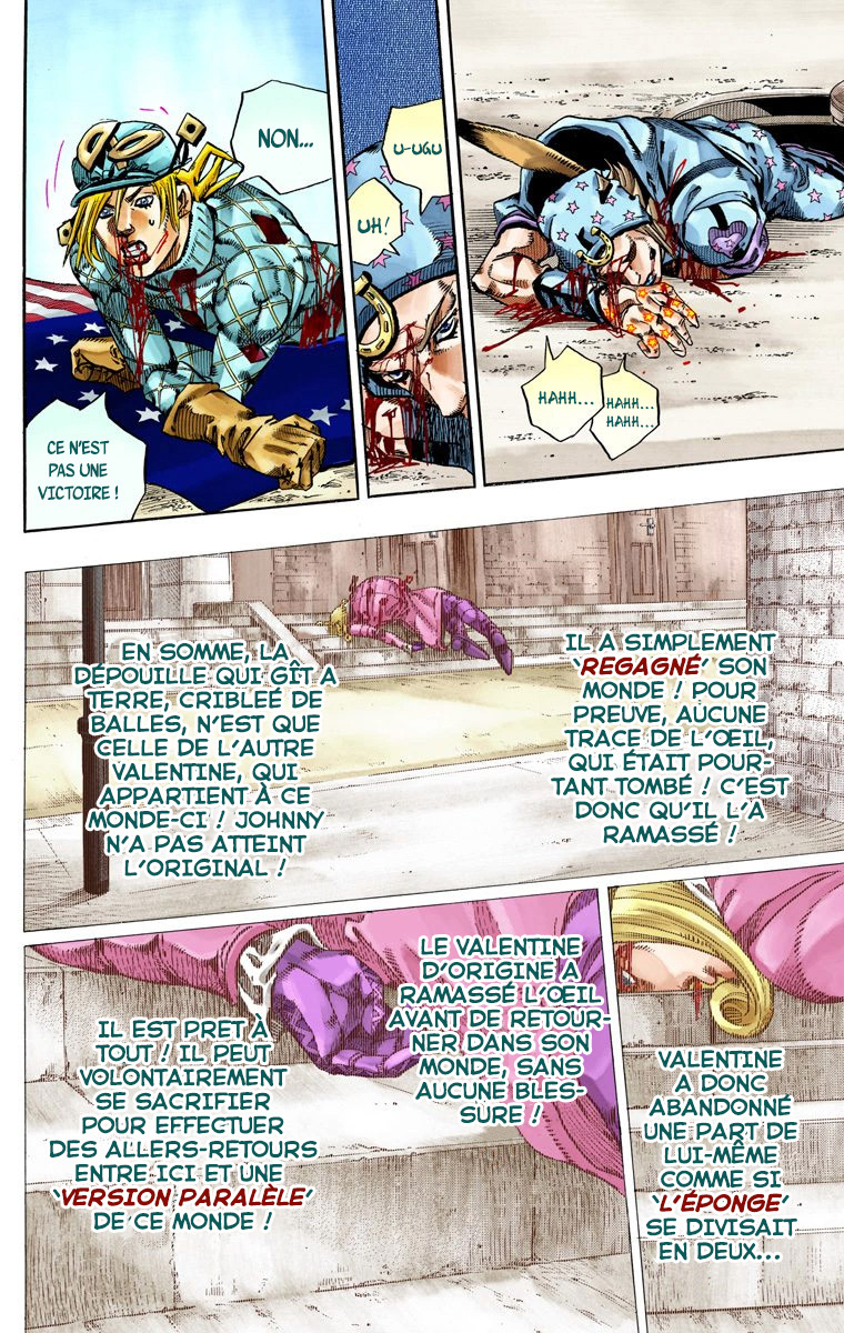 Read JoJo's Bizarre Adventure Part 7 Steel Ball Run Official Colored FR Manga Online