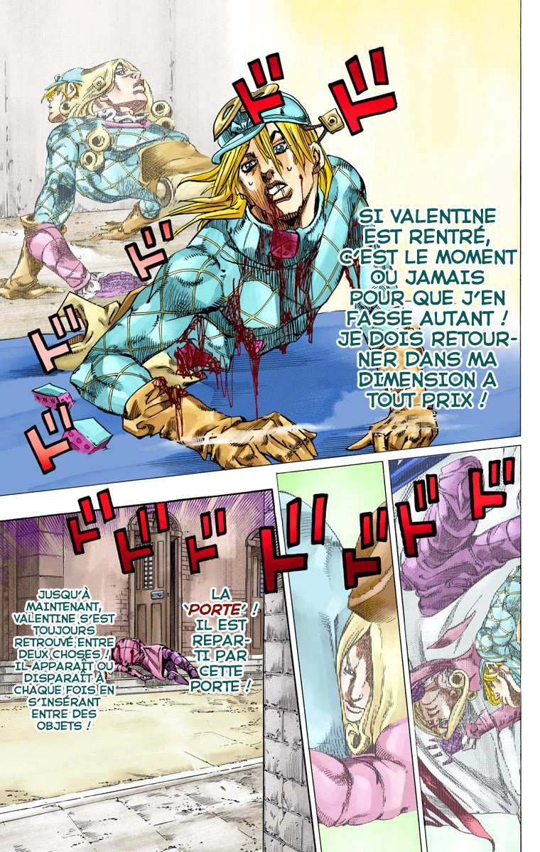 Read JoJo's Bizarre Adventure Part 7 Steel Ball Run Official Colored FR Manga Online