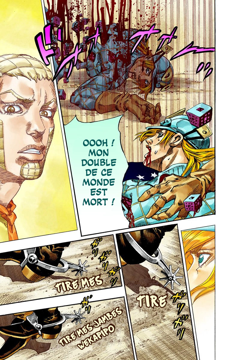 Read JoJo's Bizarre Adventure Part 7 Steel Ball Run Official Colored FR Manga Online