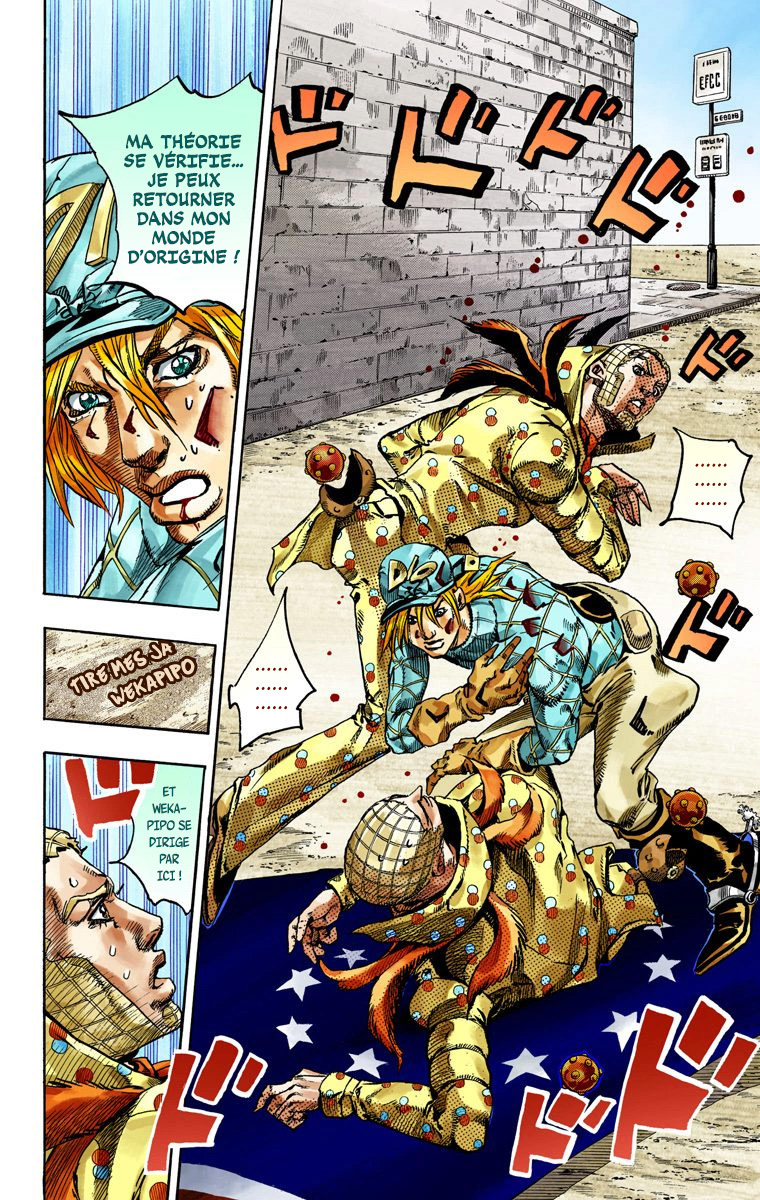 Read JoJo's Bizarre Adventure Part 7 Steel Ball Run Official Colored FR Manga Online