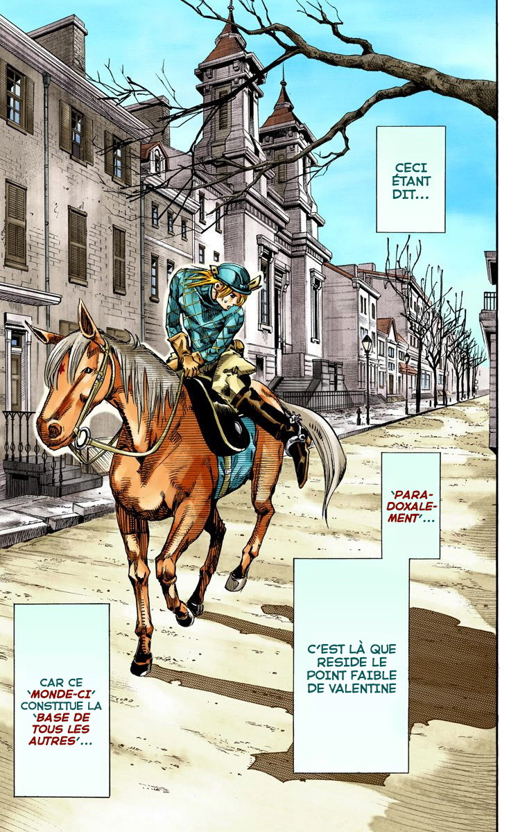 Read JoJo's Bizarre Adventure Part 7 Steel Ball Run Official Colored FR Manga Online
