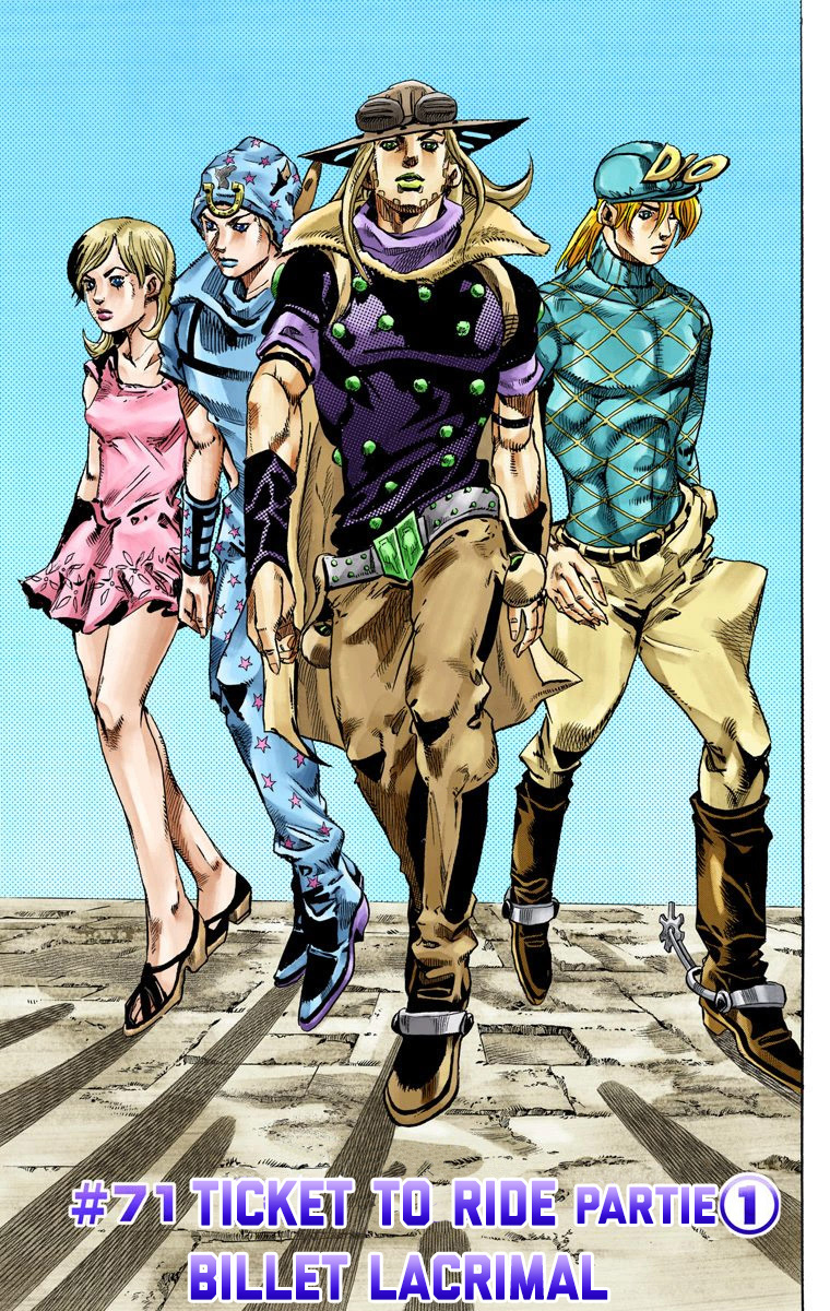 Read JoJo's Bizarre Adventure Part 7 Steel Ball Run Official Colored FR Manga Online