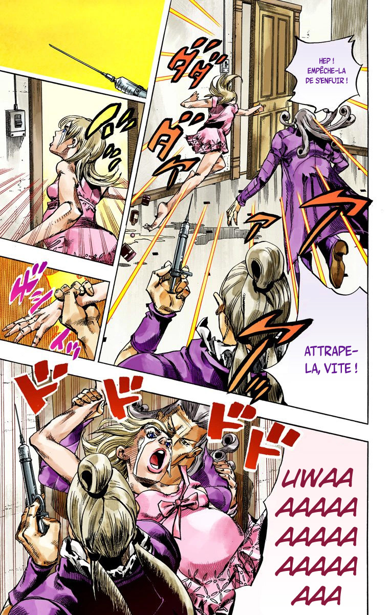 Read JoJo's Bizarre Adventure Part 7 Steel Ball Run Official Colored FR Manga Online