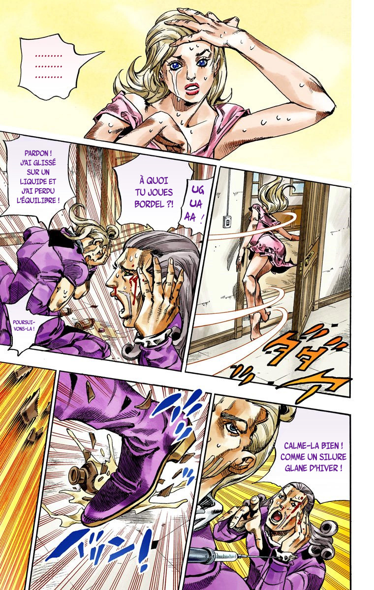 Read JoJo's Bizarre Adventure Part 7 Steel Ball Run Official Colored FR Manga Online