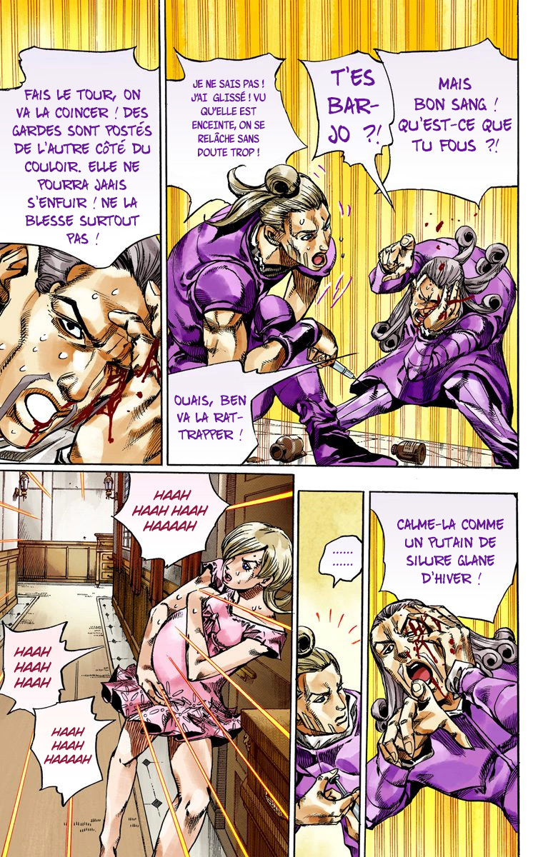 Read JoJo's Bizarre Adventure Part 7 Steel Ball Run Official Colored FR Manga Online