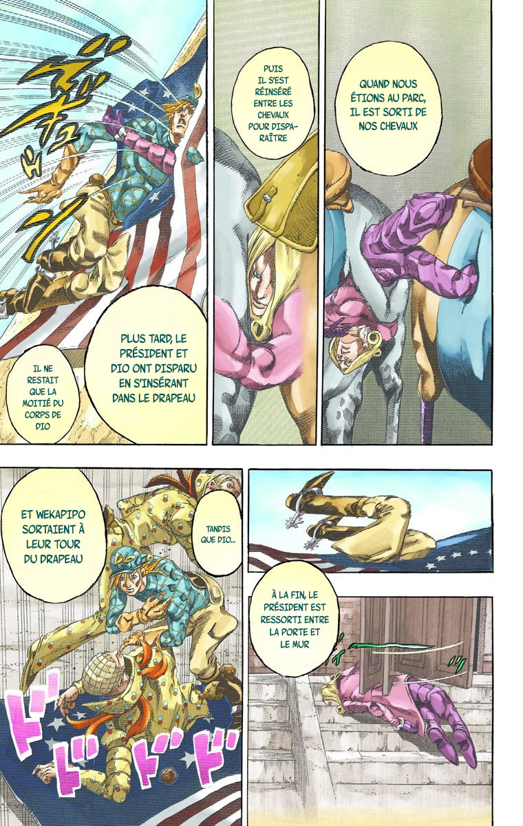 Read JoJo's Bizarre Adventure Part 7 Steel Ball Run Official Colored FR Manga Online