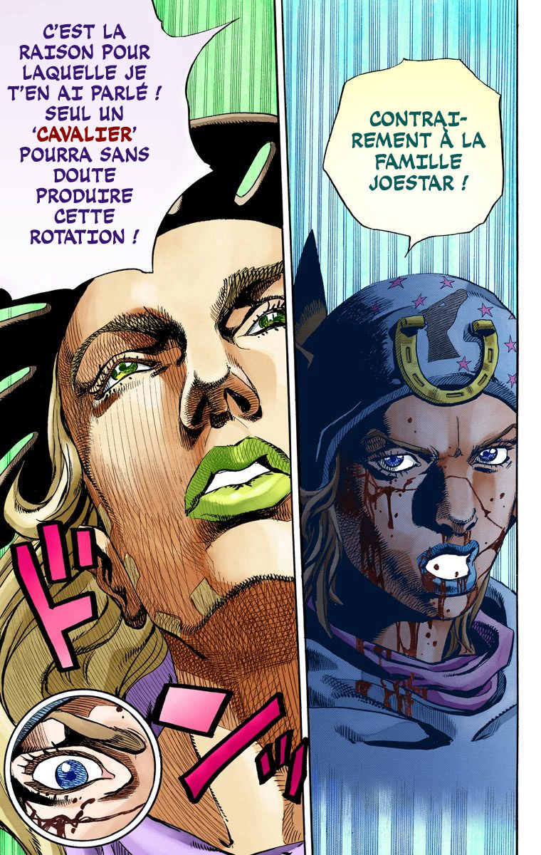 Read JoJo's Bizarre Adventure Part 7 Steel Ball Run Official Colored FR Manga Online