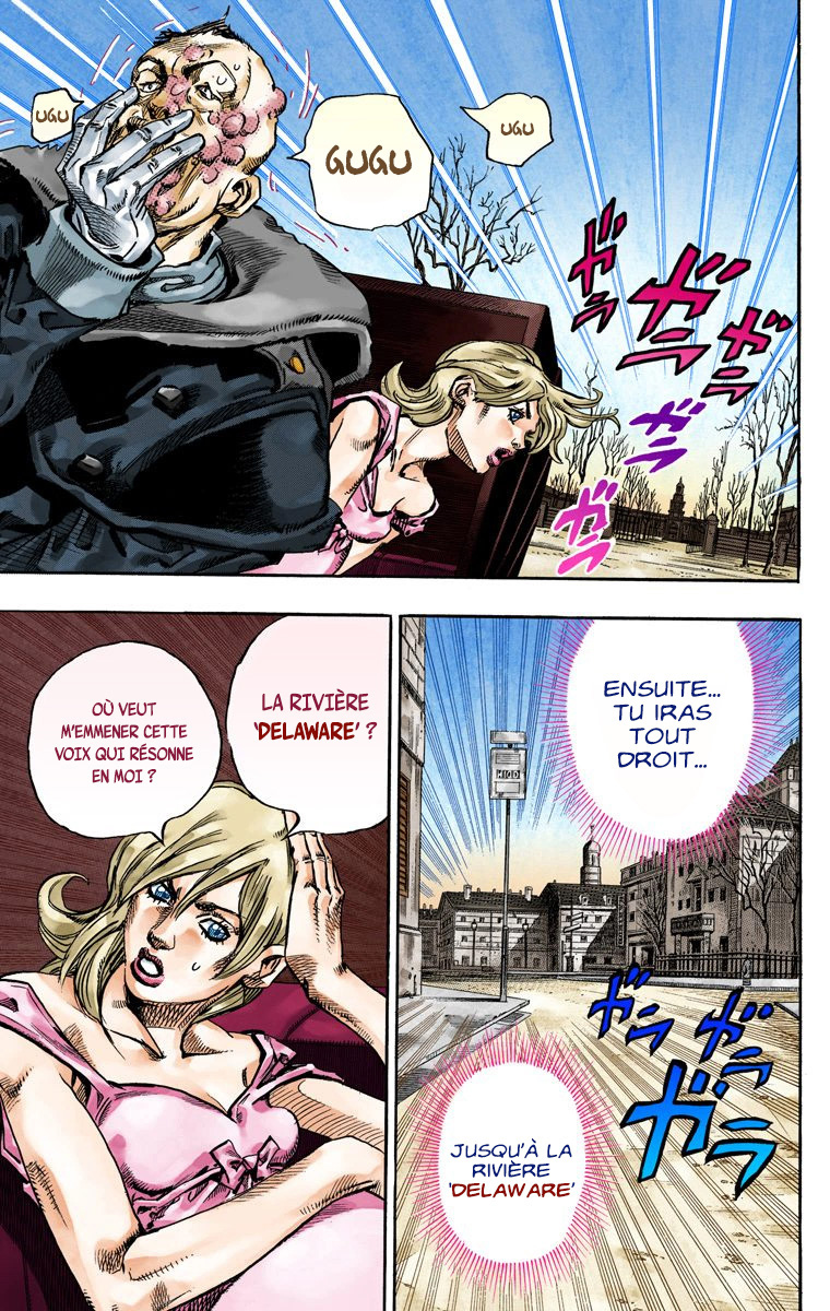 Read JoJo's Bizarre Adventure Part 7 Steel Ball Run Official Colored FR Manga Online